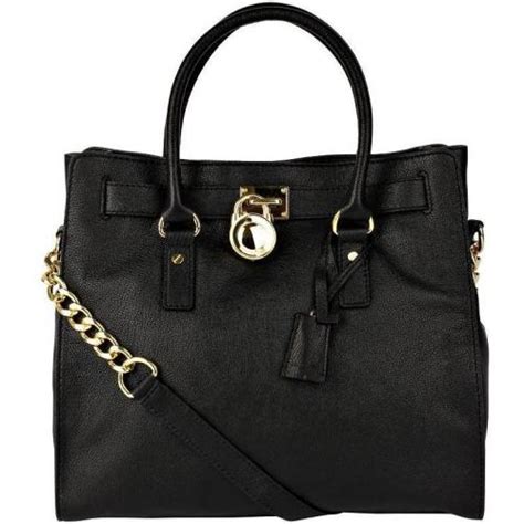 michael kors tasche hamilton schwarz gold|Michael Kors Hamilton.